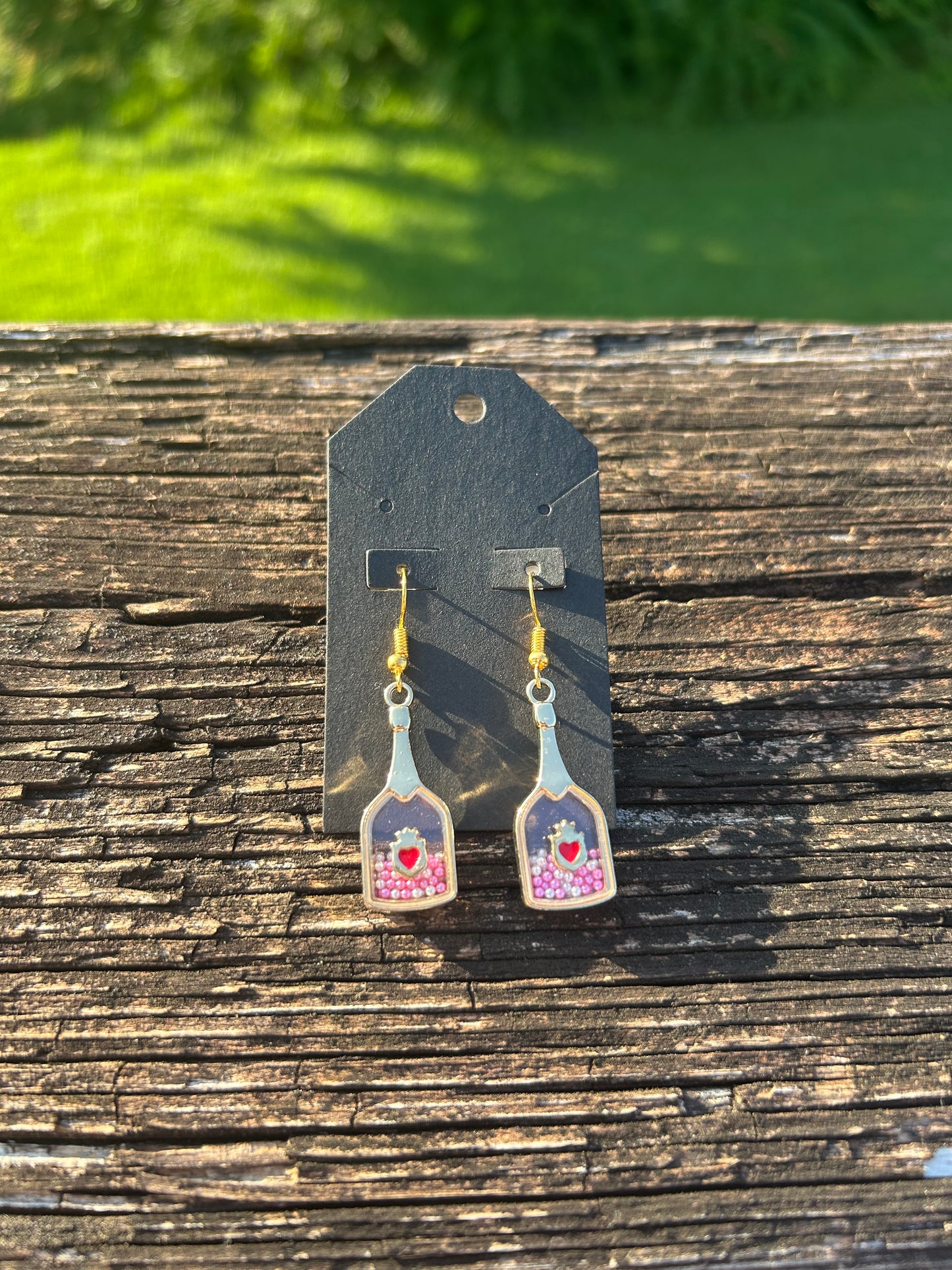 Champagne Bottle Earrings
