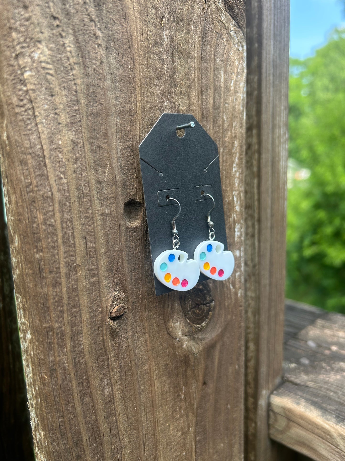 Paint Palette Earrings
