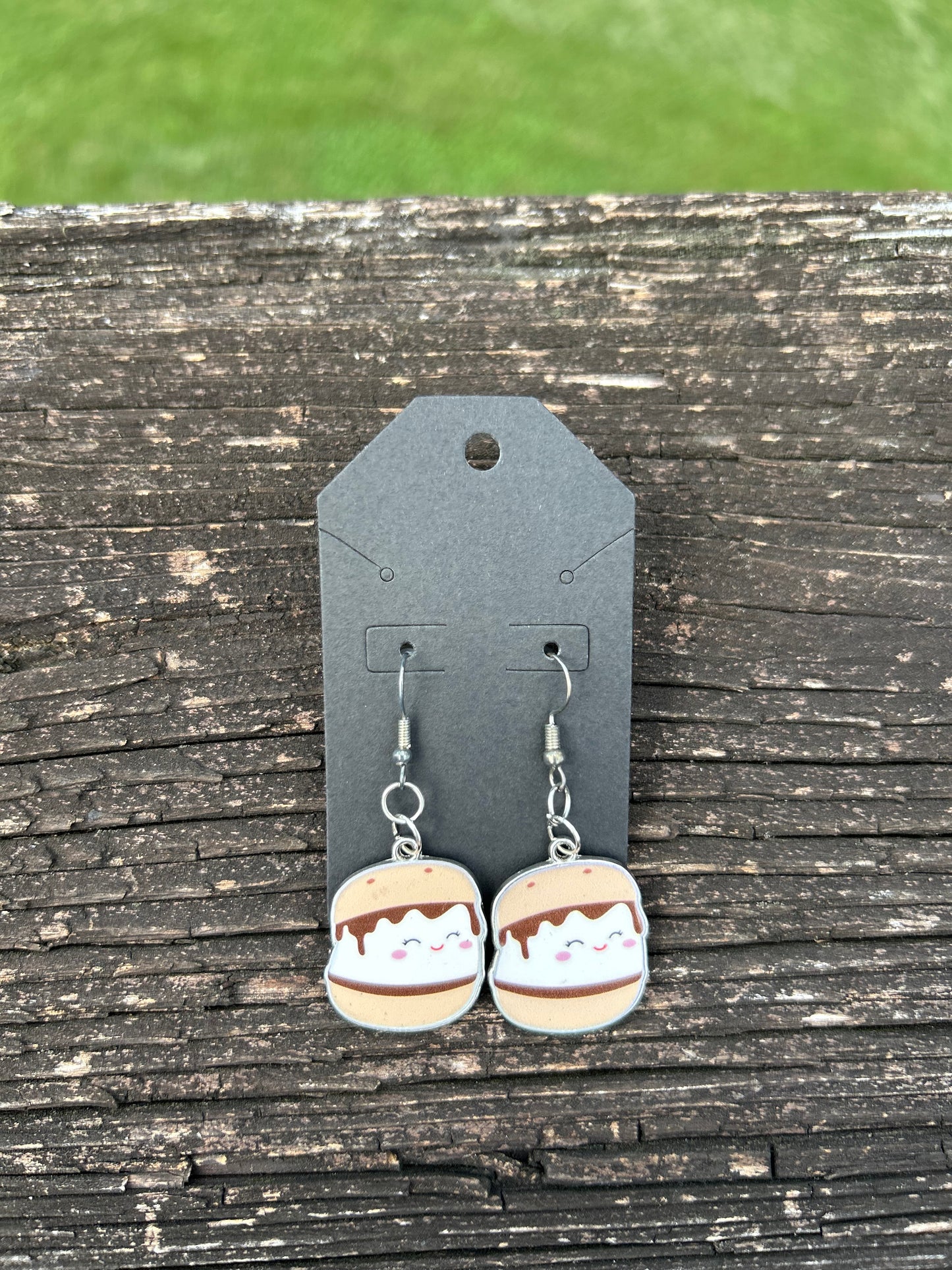Squishmallow Smores Earrings