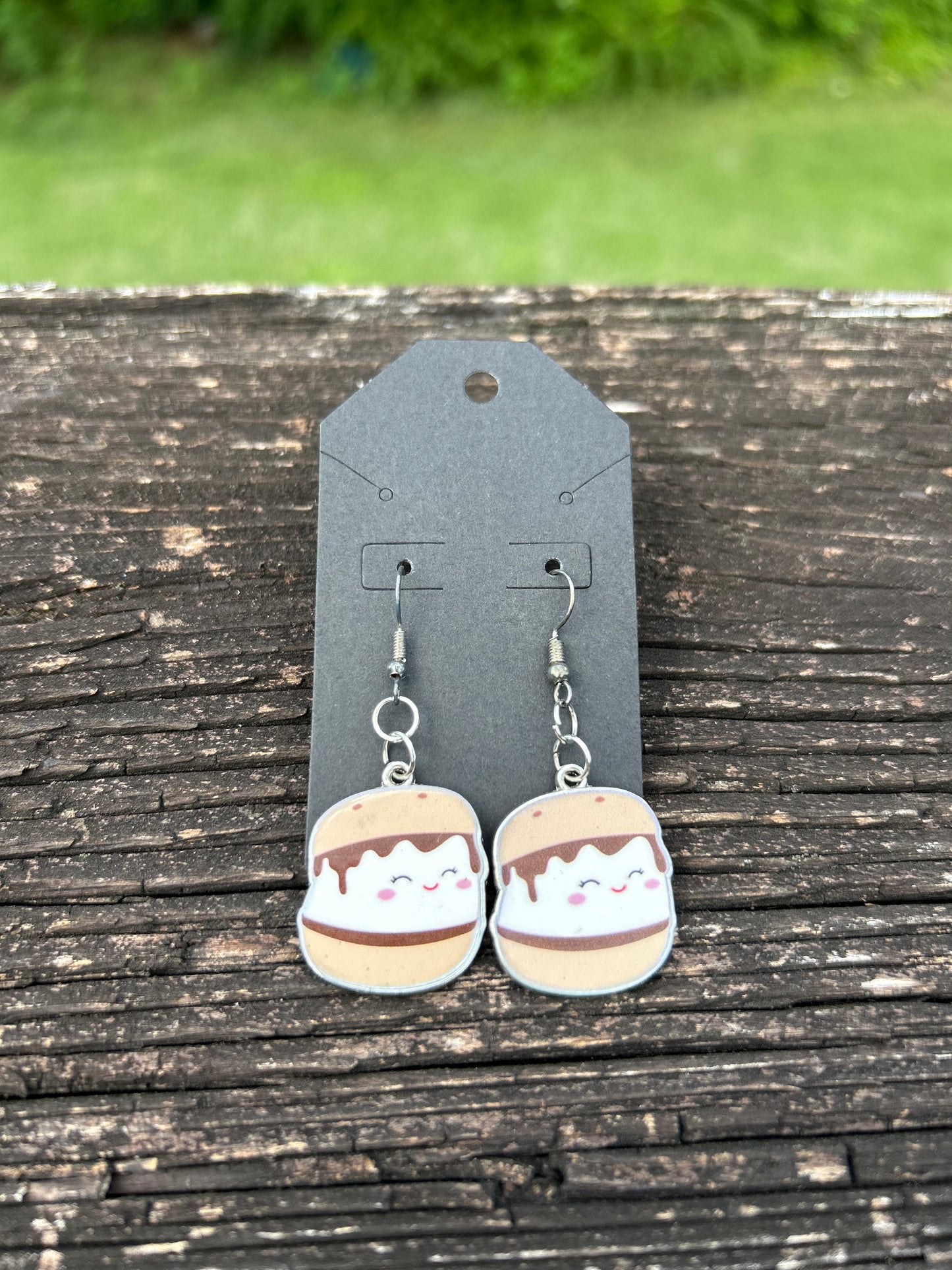 Squishmallow Smores Earrings