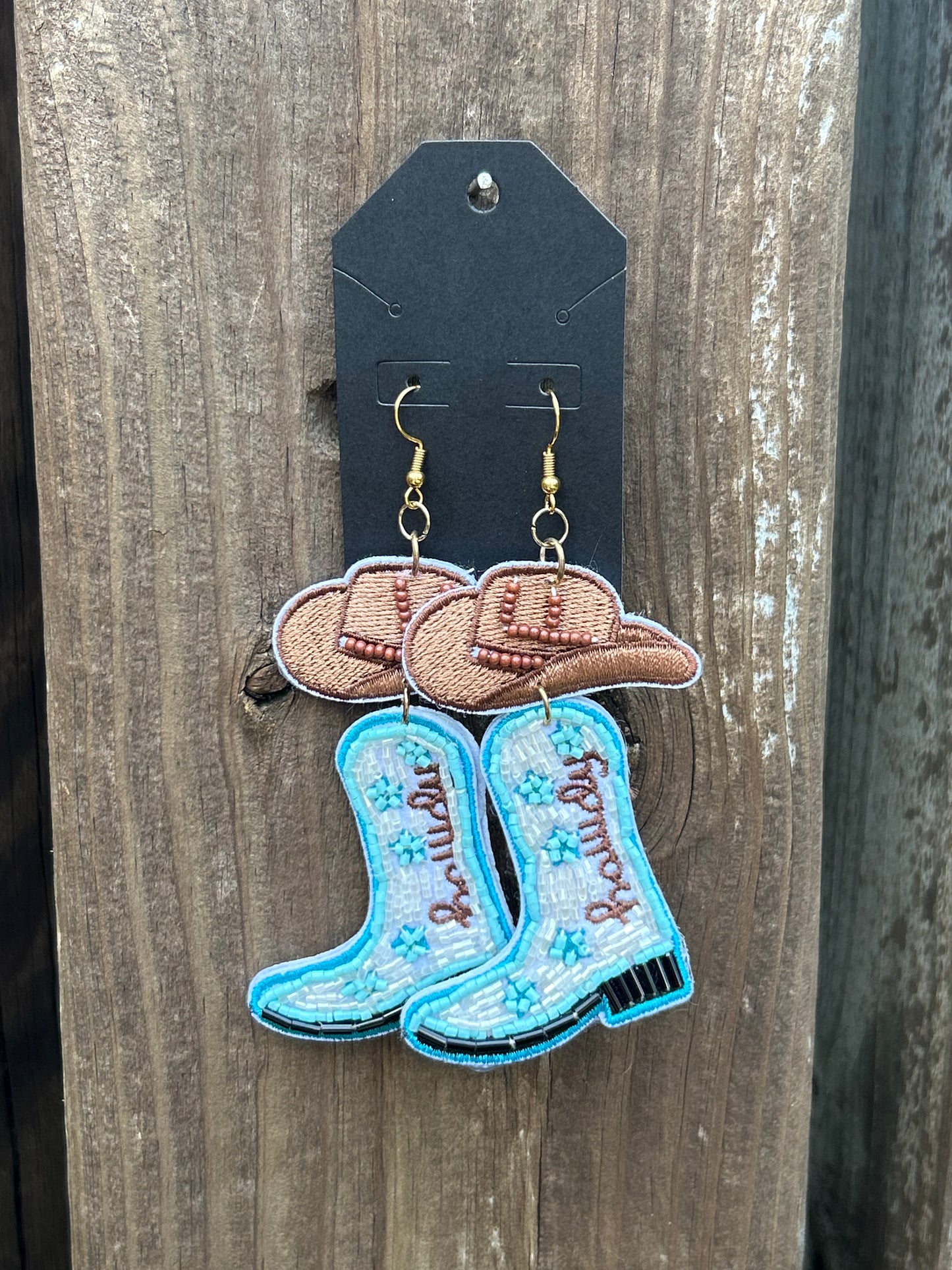 Howdy Cowboy Earrings