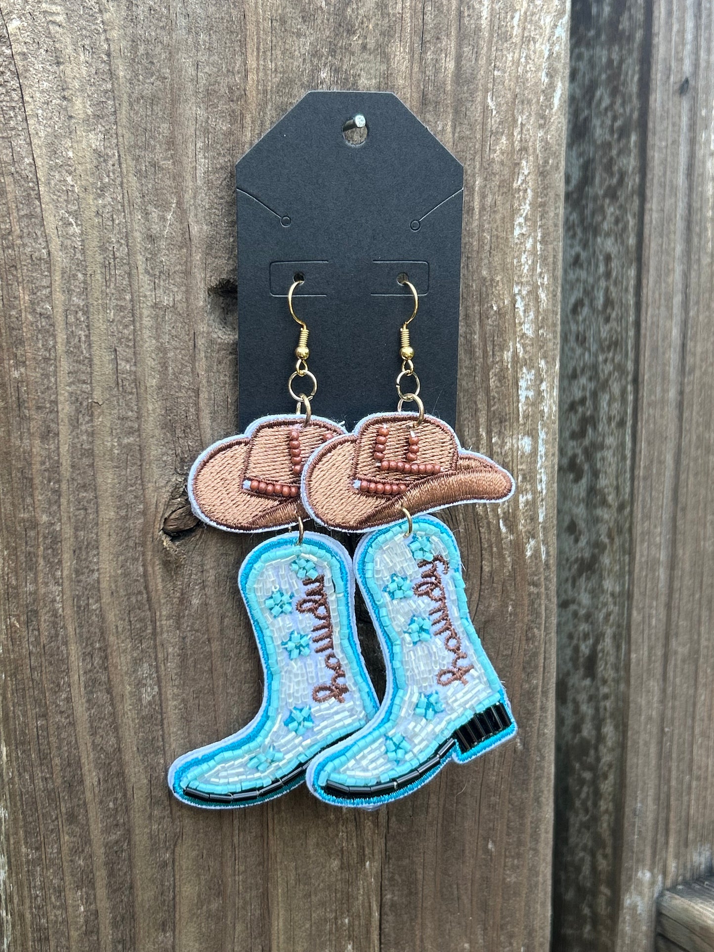 Howdy Cowboy Earrings