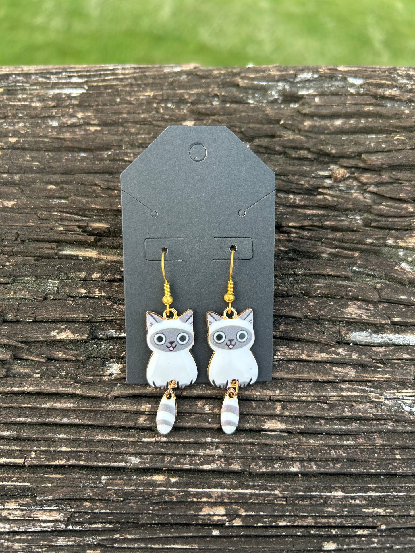 Siamese Cat Earrings