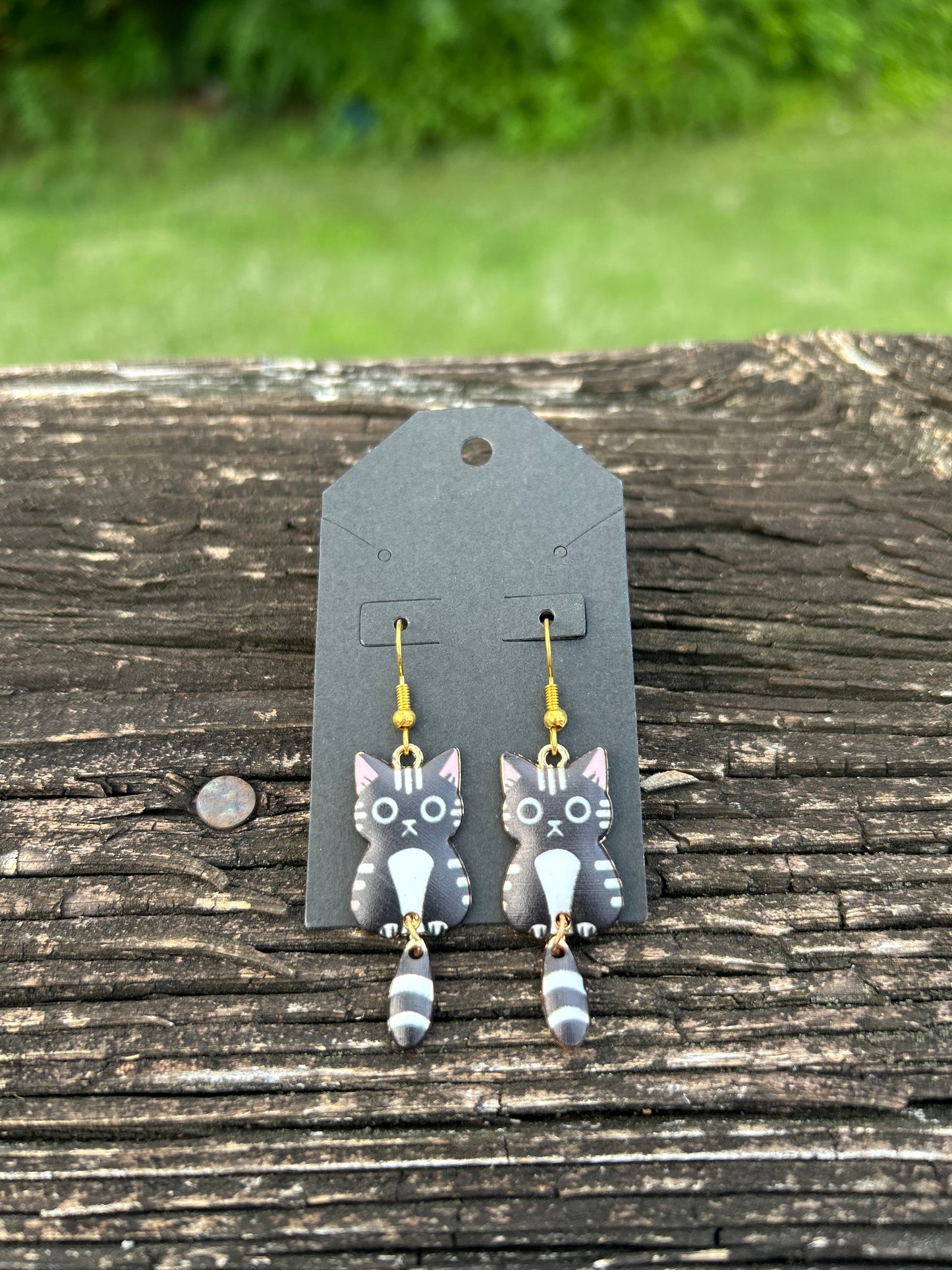 Black Cat Earrings