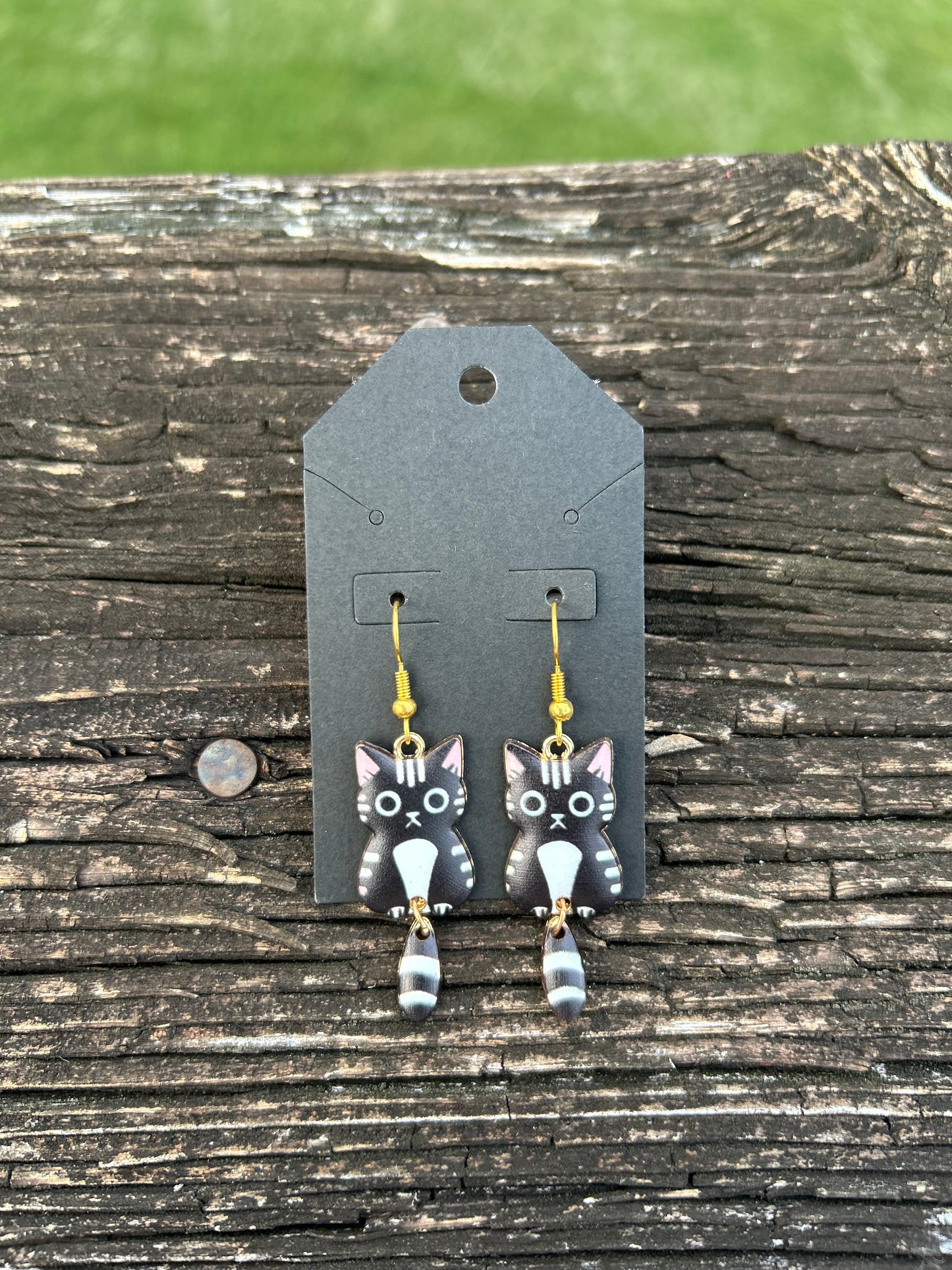 Black Cat Earrings