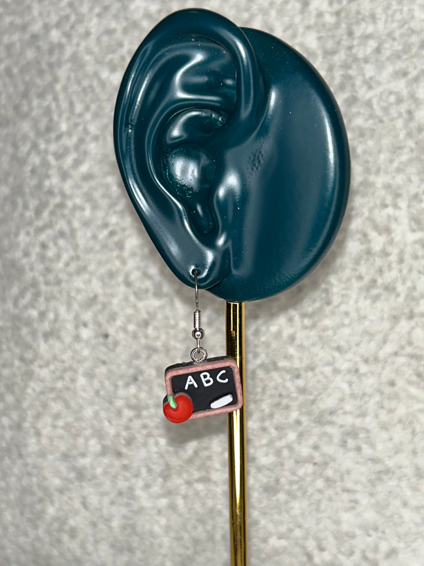 ABC Chalkboard Earrings