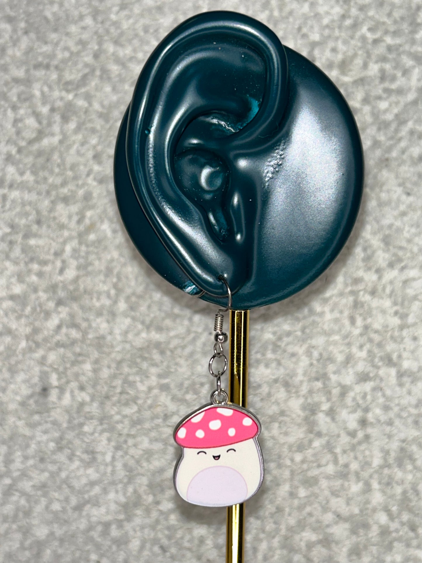 Squishmallow Mushroom Earrings