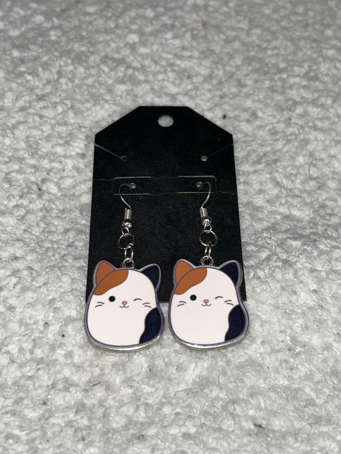 Squishmallow Cat Earrings