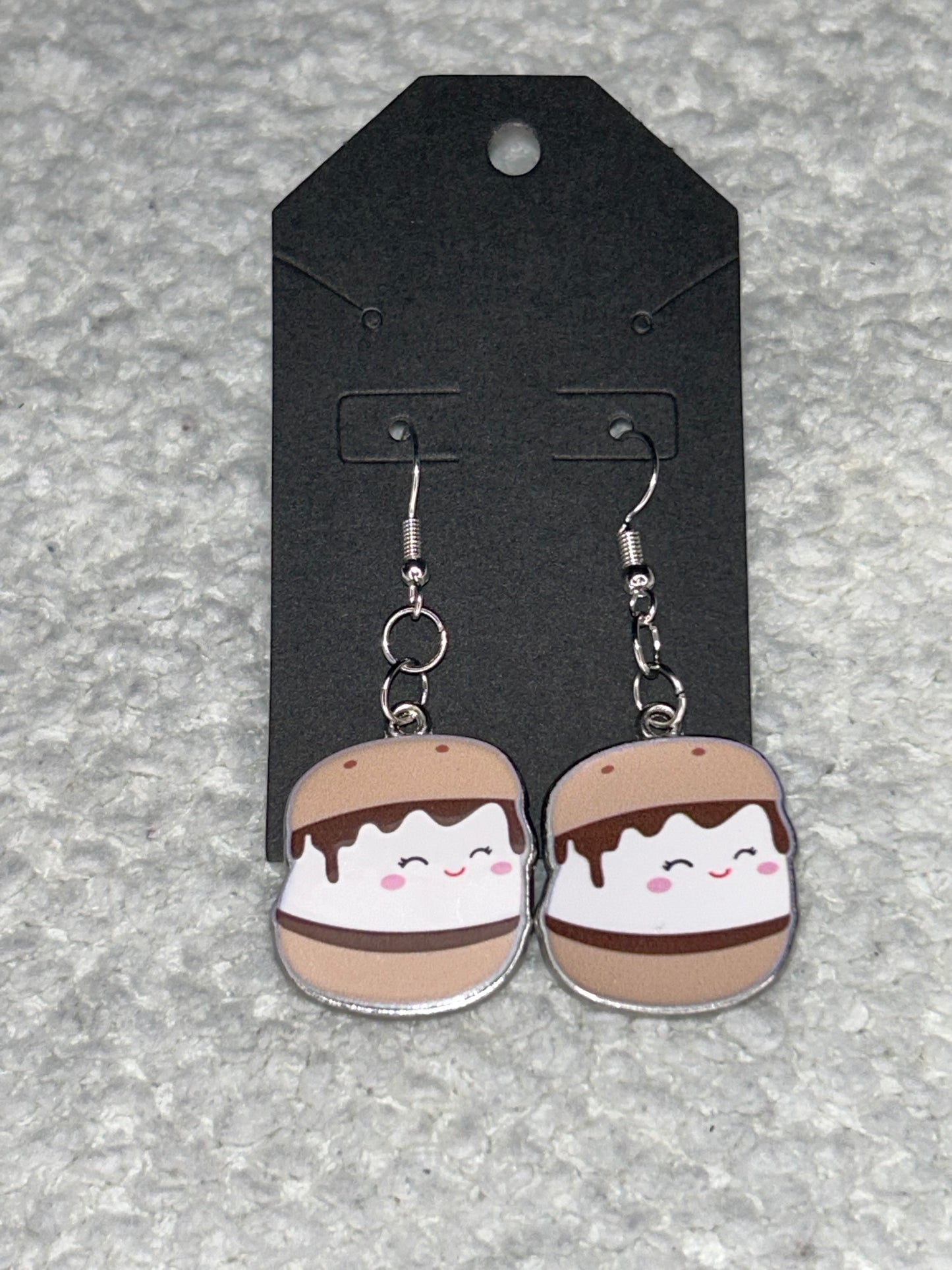 Squishmallow Smores Earrings