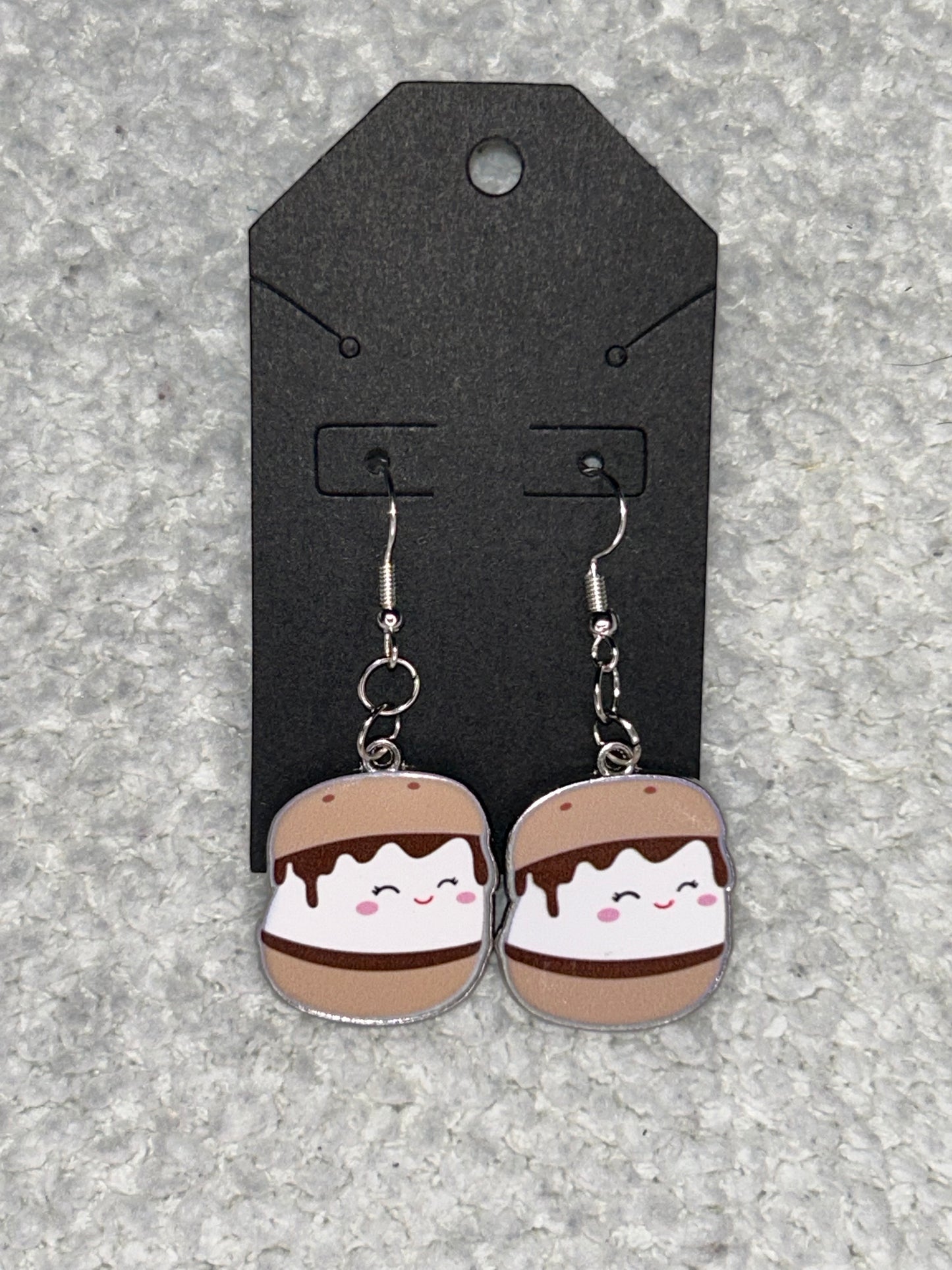 Squishmallow Smores Earrings