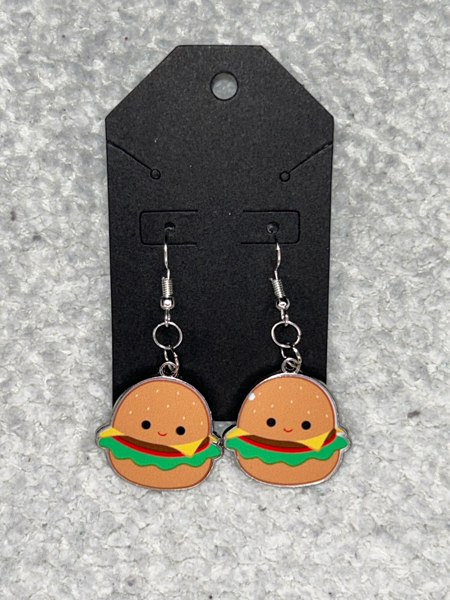 Squishmallow Burger Earrings