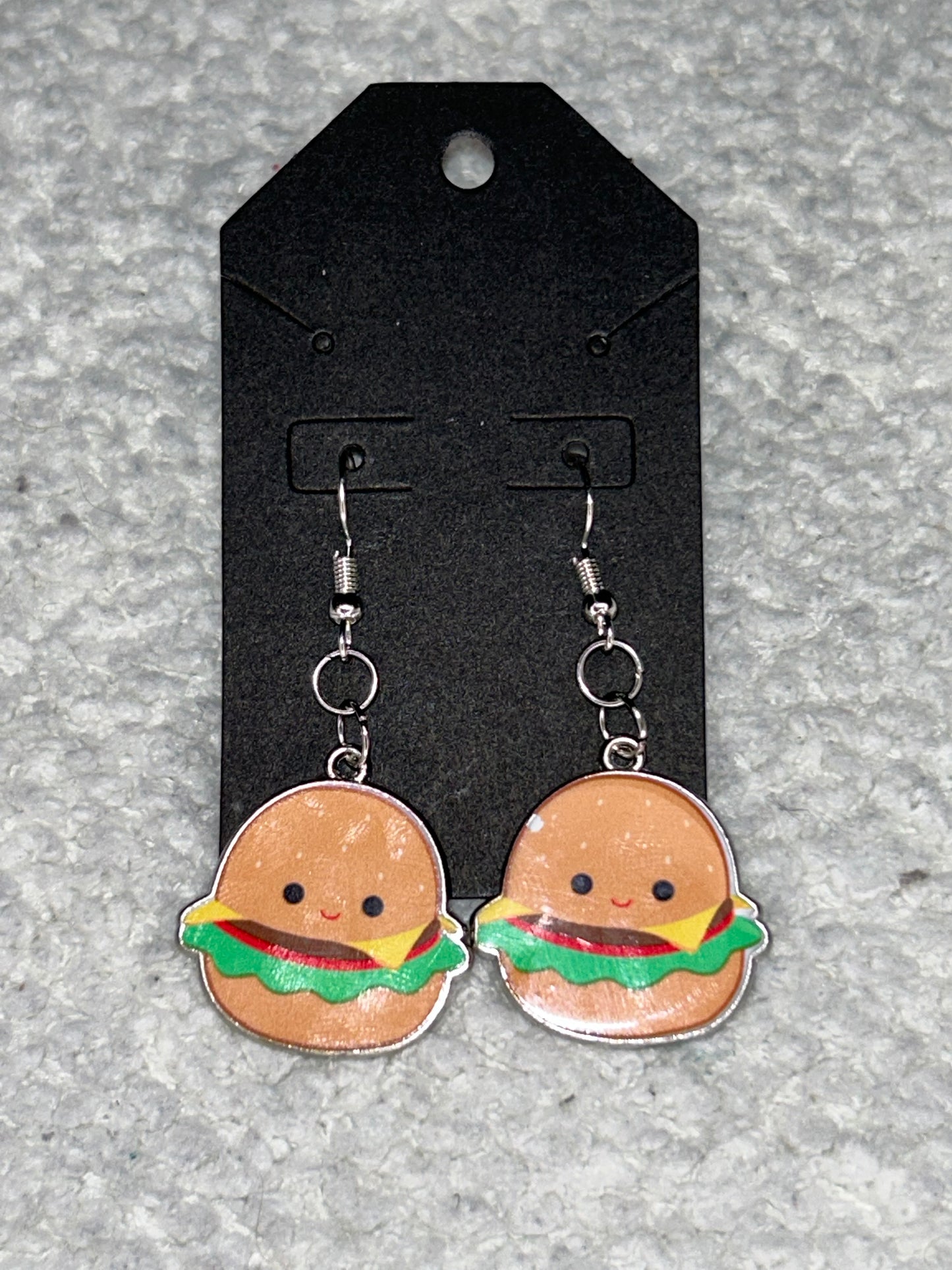 Squishmallow Burger Earrings