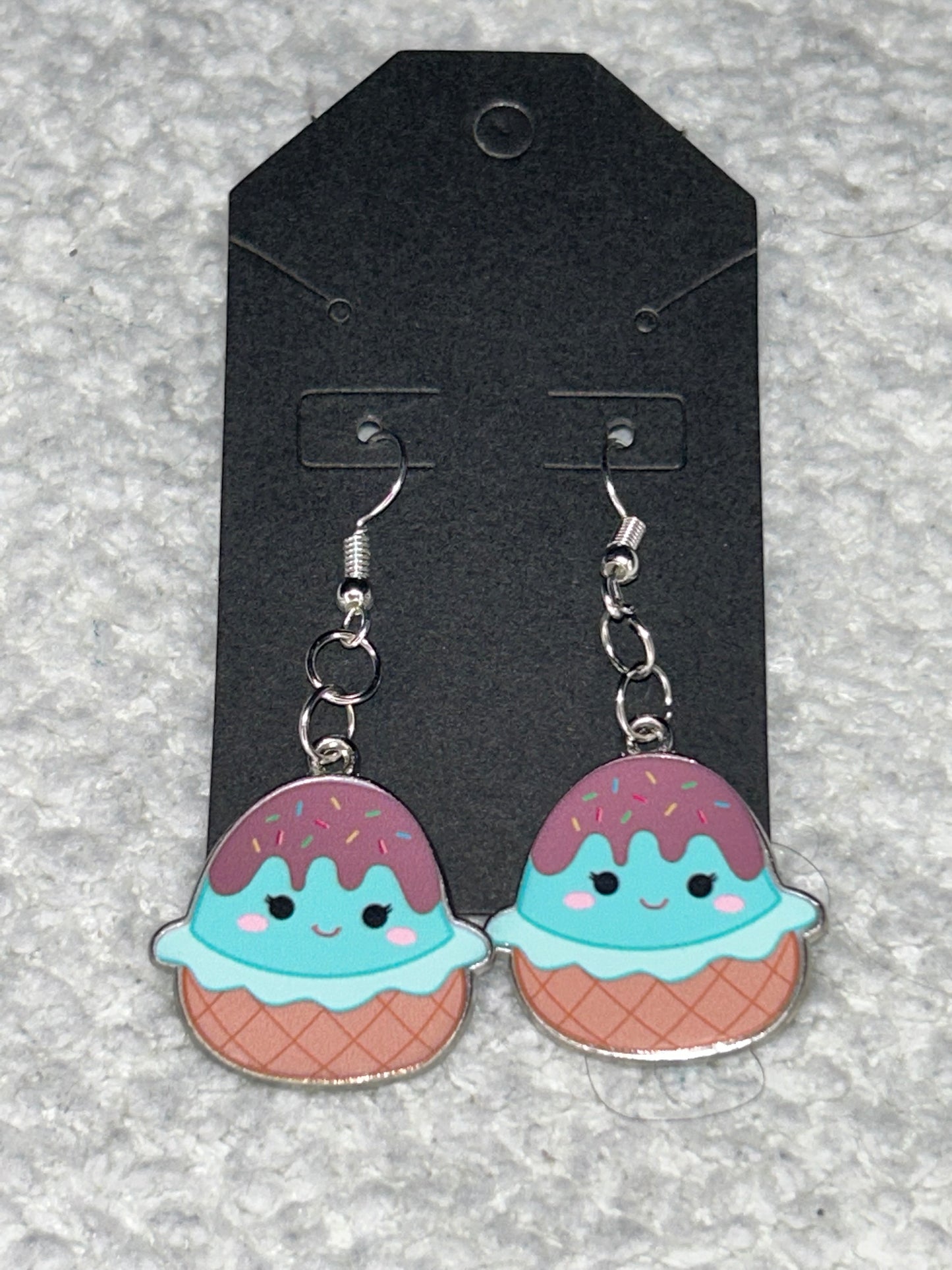 Squishmallow Ice Cream Earrings