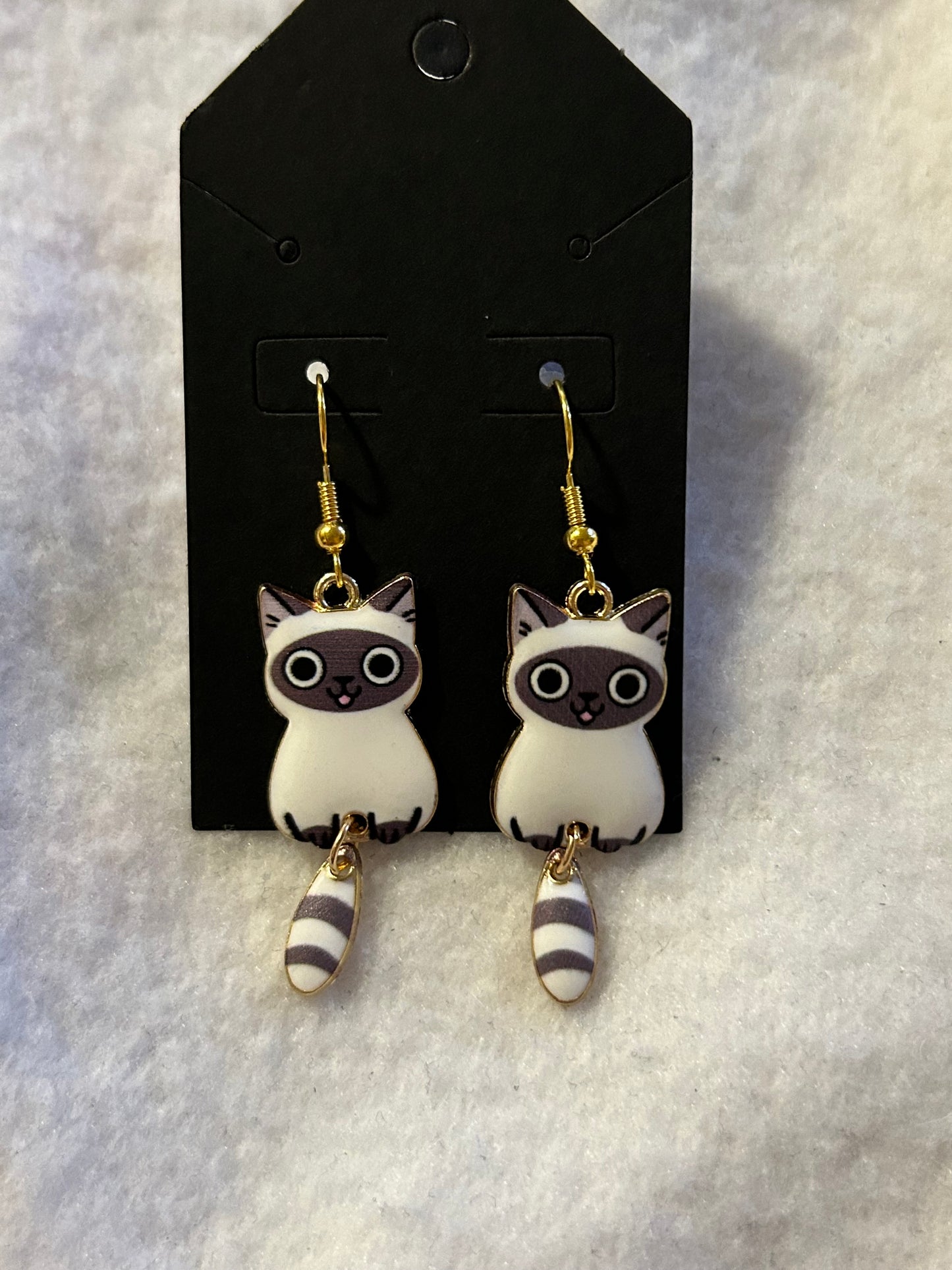 Siamese Cat Earrings