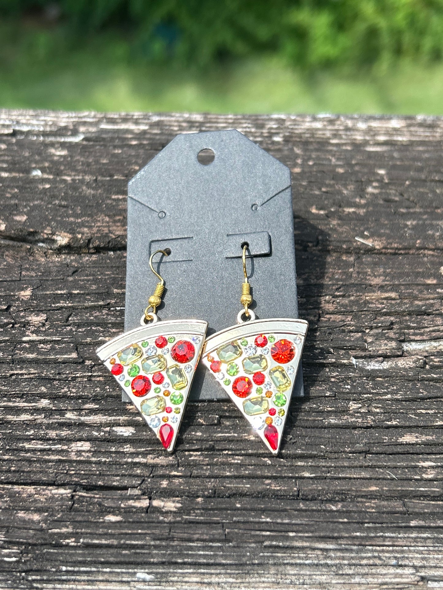Pizza Earrings