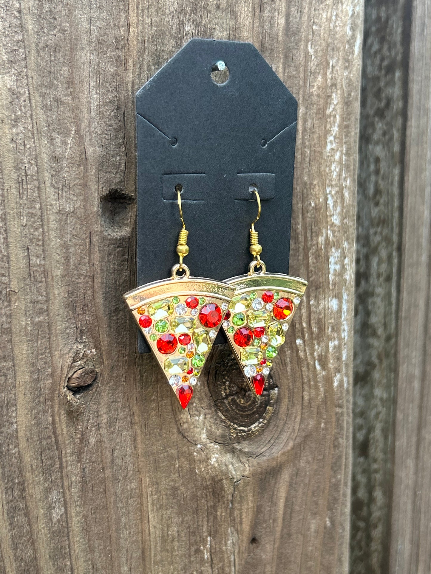 Pizza Earrings