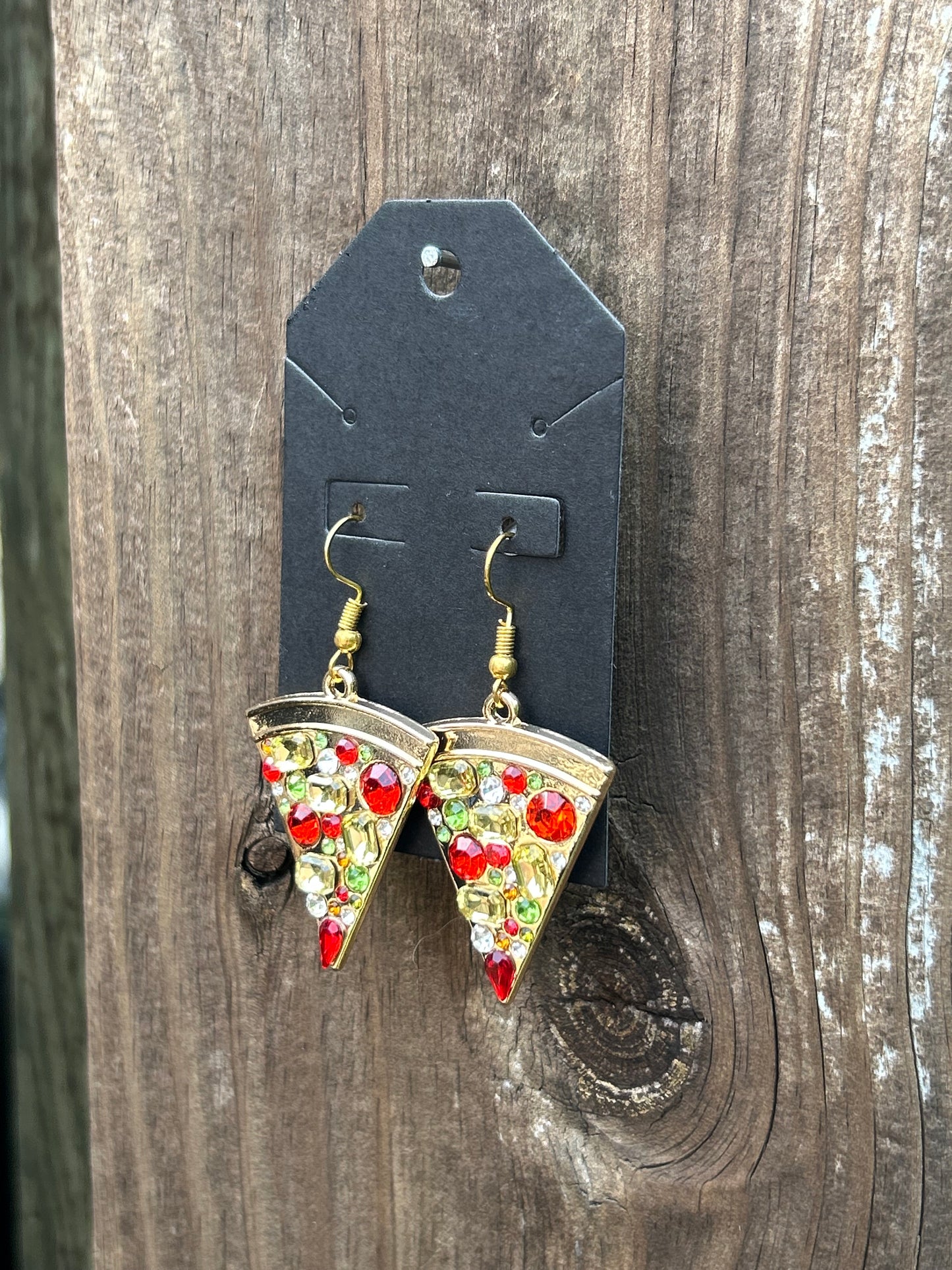 Pizza Earrings