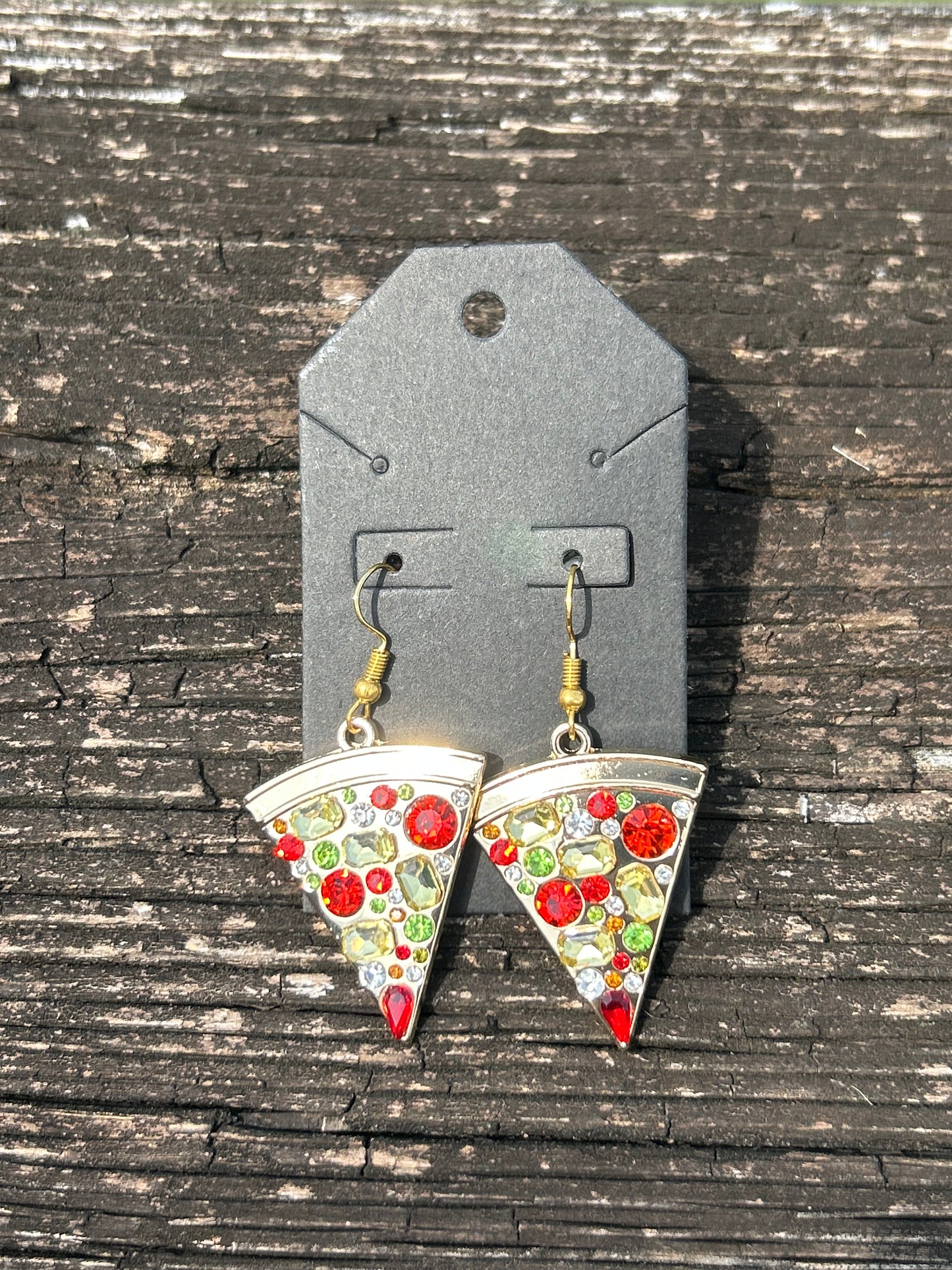 Pizza Earrings