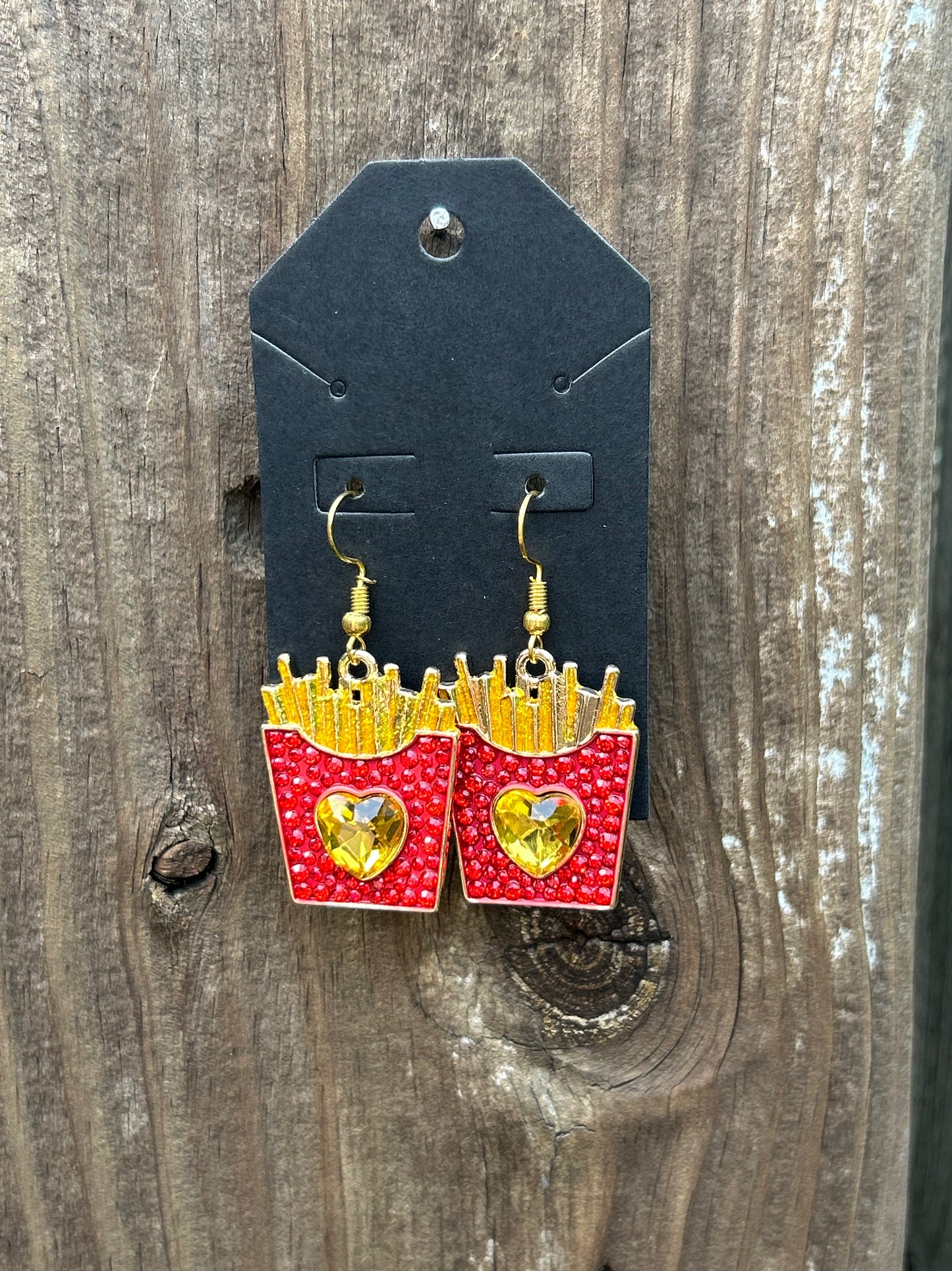 French Fry Earrings
