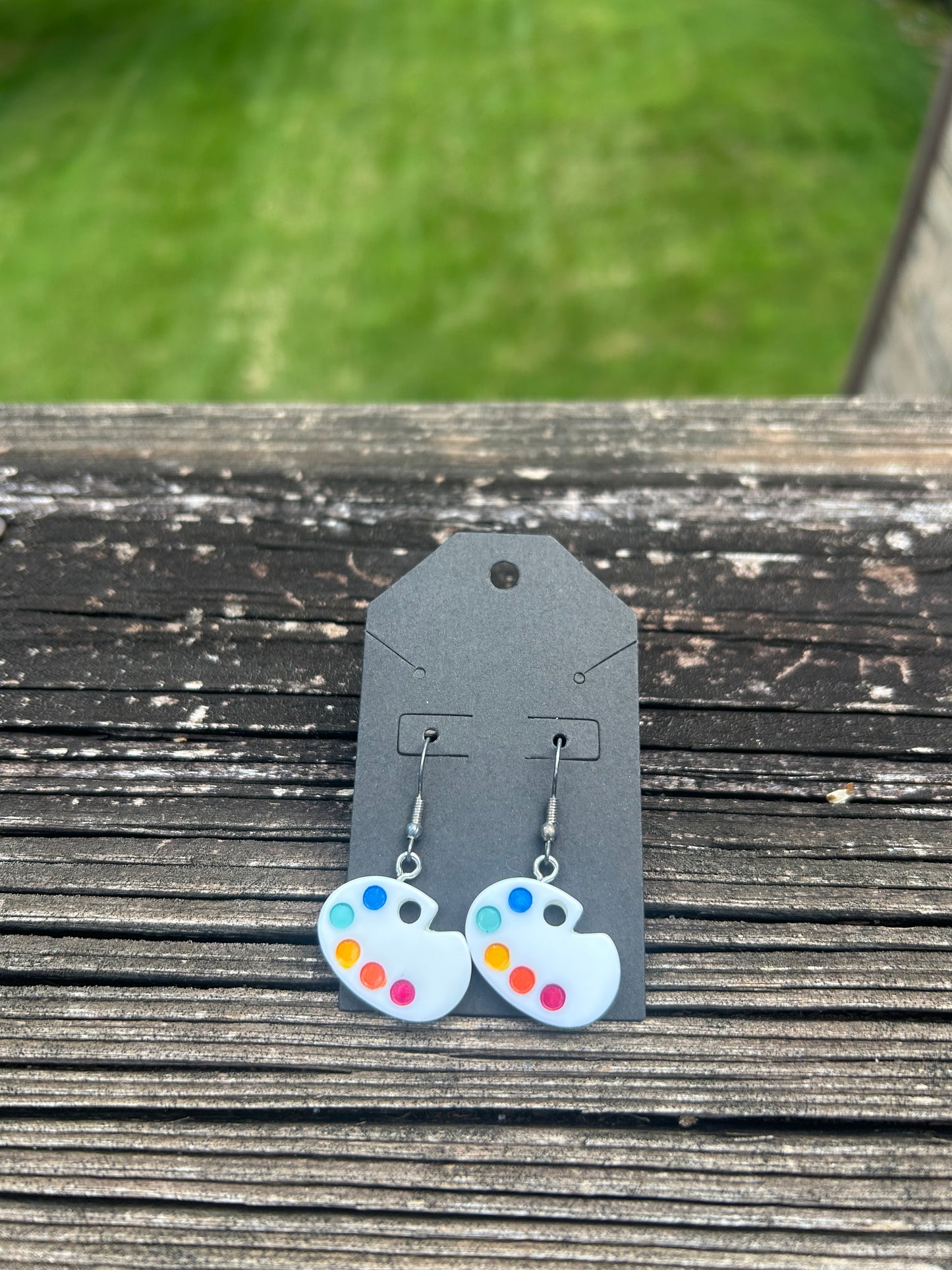 Paint Palette Earrings