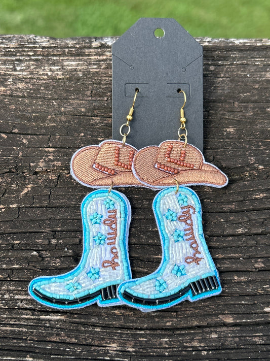 Howdy Cowboy Earrings
