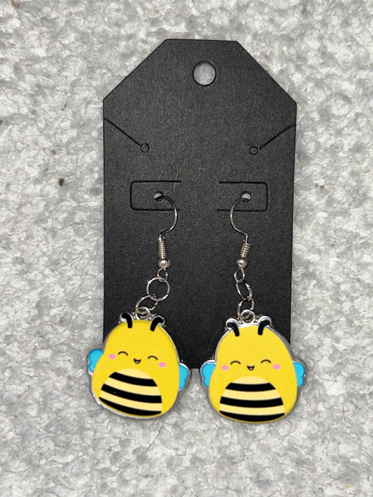 Squishmallow Bee Earrings