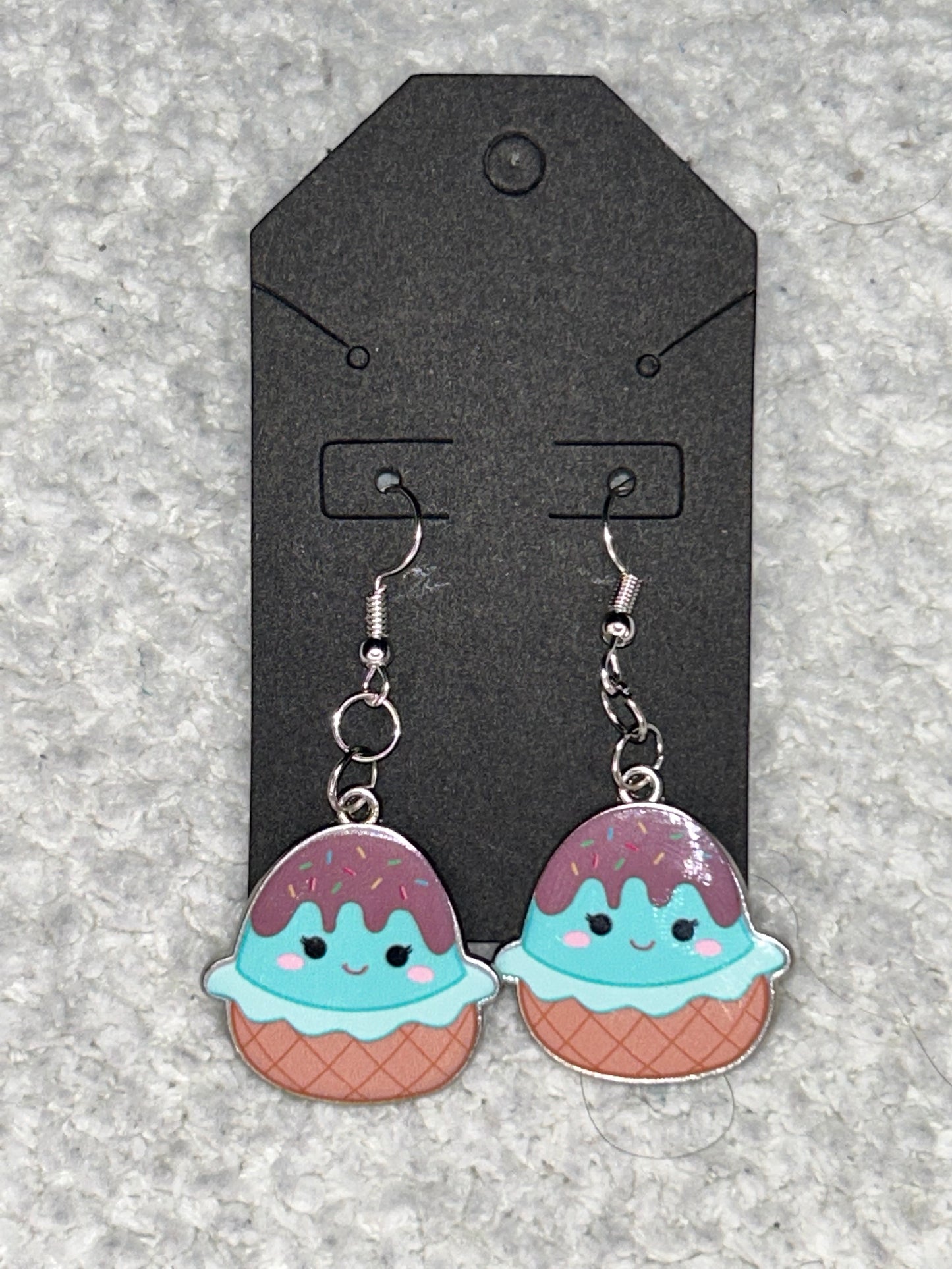 Squishmallow Ice Cream Earrings